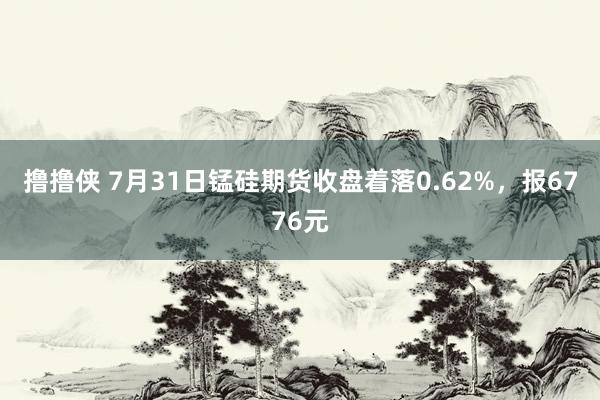 撸撸侠 7月31日锰硅期货收盘着落0.62%，报6776元